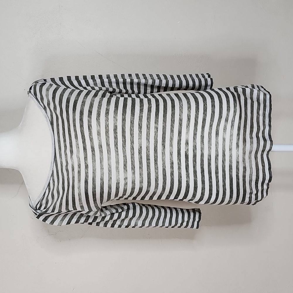 Majestic Paris‎ for Neiman Marcus Bateau Neck French Striped Tee Size Small